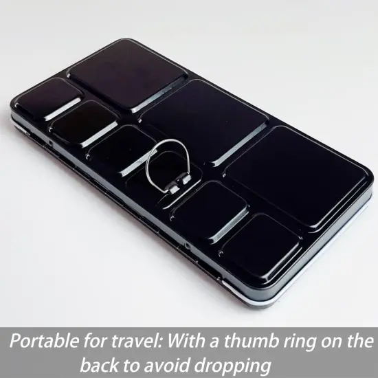 Watercolor Tins Palette Paint Case Large Watercolor Palette Box Metal Tin - Will Hold 48 Half Pans or 28 Full Pans {4}