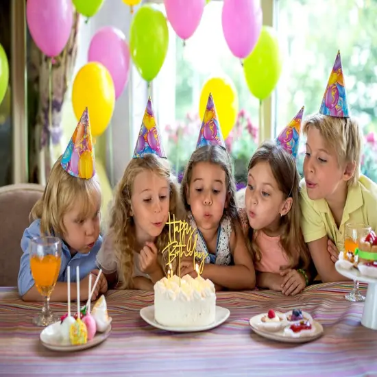 3 PCS Happy Birthday Acrylic Birthday Cake Toppers Decoration DIY Birthday Party Perfect Keepsake(Black,Gold,Pink） {3}