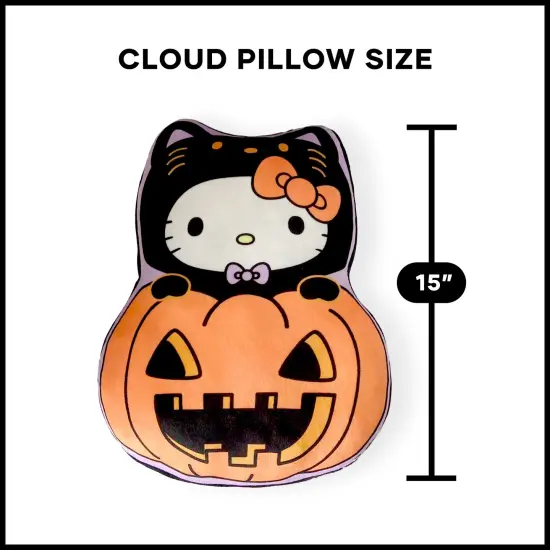 Sanrio Hello Kitty Pumpkin Kitty Travel Cloud Pillow 15 Inches {4}