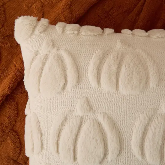 2 Packs Fall Pumpkins Pillow Covers 18x18 Inch {3}