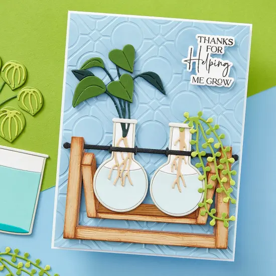 Spellbinders Etched Dies By Annie Williams-Propagation Garden Frames {6}