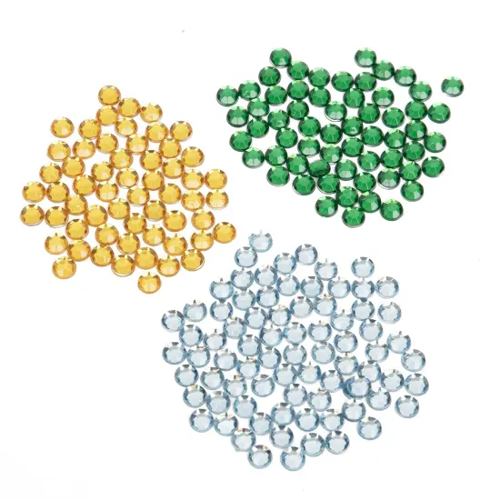 CousinDIY Acrylic Flatbacks 6mm-Bright {6}