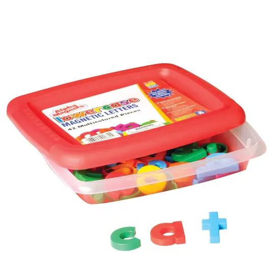 AlphaMagnets&reg; Multicolored Lowercase, 42 Pieces {1}