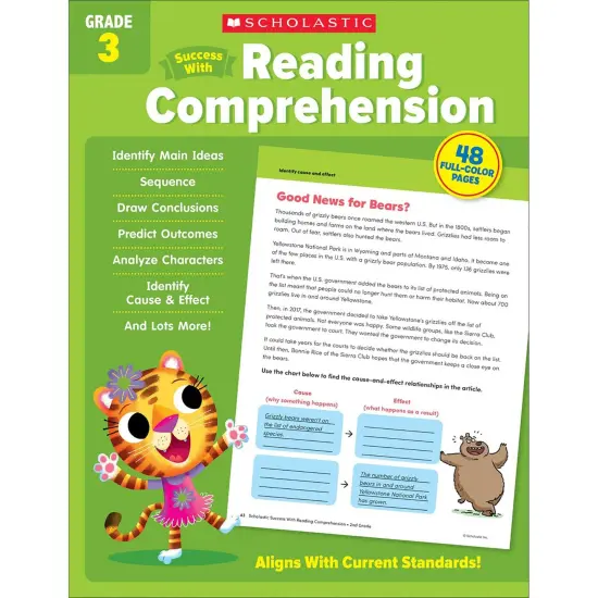 Success With Reading Comprehension: Grade 3 {1}