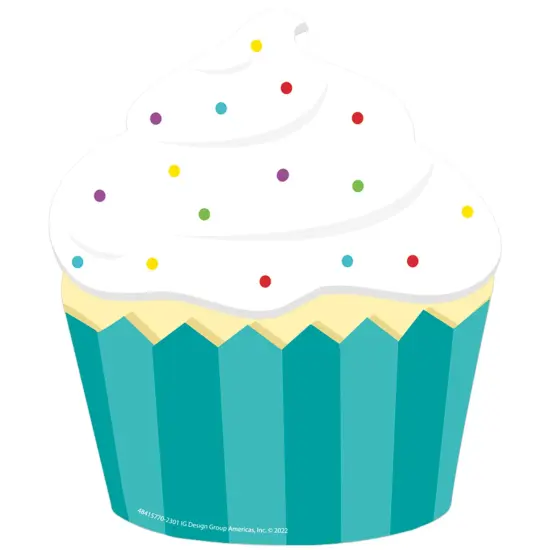 Cupcake Paper Cut-Outs, Pack of 36 {1}