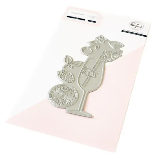 Pinkfresh Studio Press Plate-Cheers {1}