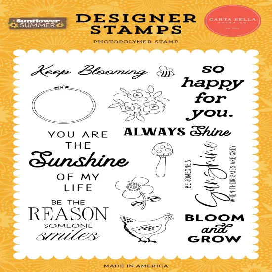 Sunflower Summer Stamps-Keep Blooming {1}
