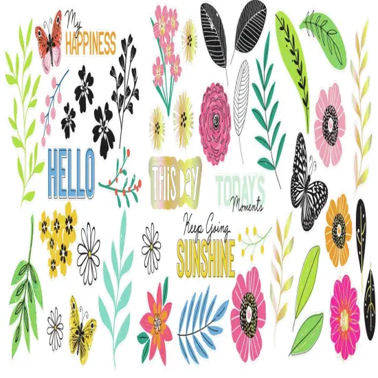 Vicki Boutin Bold And Bright Ephemera-Goodie Bag {3}