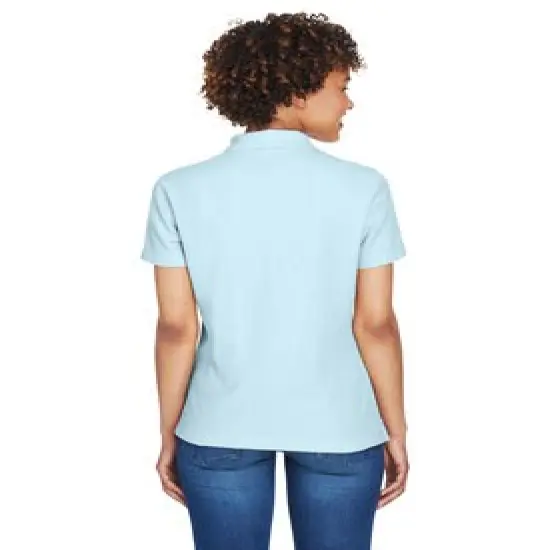 Devon & Jones&reg; Ladies DRYTEC Performance Polo Crystal Blue {6}