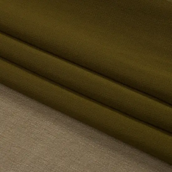 1 Yard Sheer Silk Chiffon Fabric Lightweight Flowing Fir Green 54 inch Width {1}