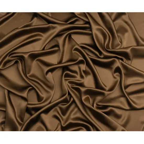 1 Yard Dark Olive Silk Crepe Back Satin Opulent Smooth Soft Lustrous Fabric 44 inch Width {3}