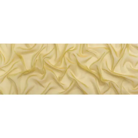 1 Yard Chiffon Like Silk Voile 54" Wide Citron Iridescent Fabric for Dresses & Skirts {3}