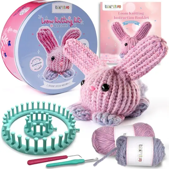 Bunny Loom Crochet kit for Kids for Beginners {1}