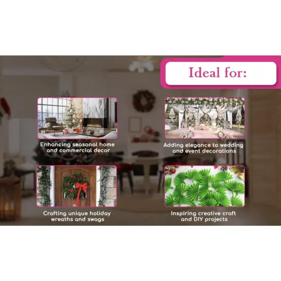 10" Poly Faux Jute Metallic Mesh Ribbon: White/Pink/Red (10 Yards) {3}