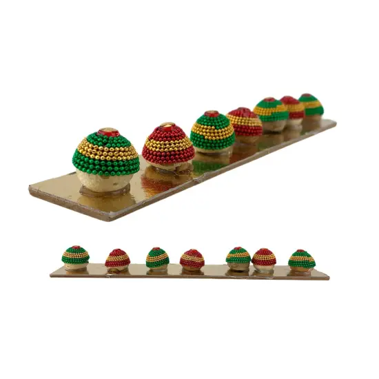 Decorative Designer Supari Betelnut for Pooja Spiritual Item Shagun Betel Seed Unique Indian Pooja Supari Temple Home Decor Wedding Favor Housewarming Gift {7}