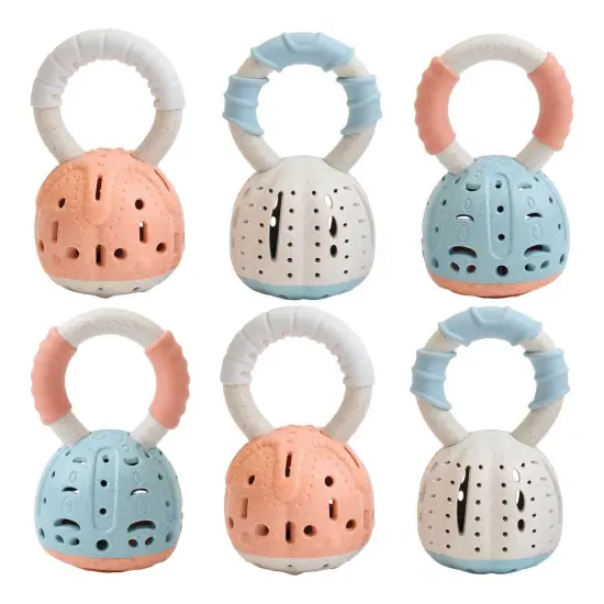 Kaplan Early Learning Company Shell Bell Shakers - Set of 6 {1}