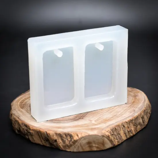 Handmade Deep Double Pendant Mold {2}