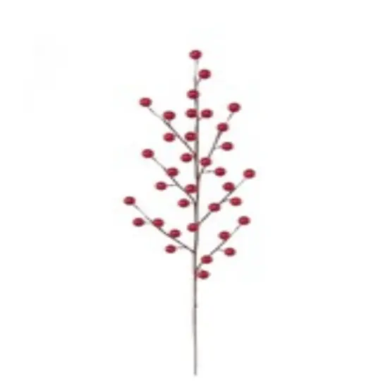 Set of 72: Red Holly Berry Stems with Lifelike Berries | 19-Inch | Festive Holiday Decor | Trees, Wreaths, & Garlands | Christmas Picks | Home & Office Decor - 2024 Christmas Collection, Floral Home by Artificial Flowers {1}