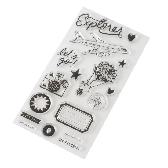 Maggie Holmes Round Trip Clear Stamps 17/Pkg {6}