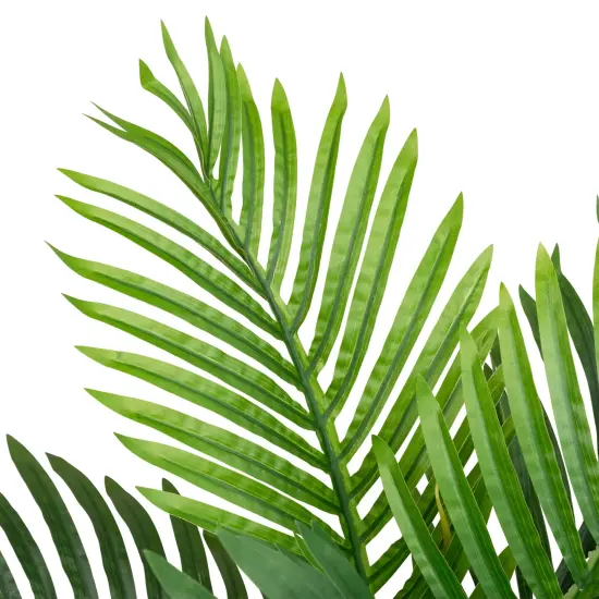 Northlight Potted Artificial Areca Palm Plant - 23.5" Green {5}