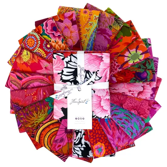 Kaffe Fassett Half Yard Bundle in Hot House by Kaffe Fassett for Free Spirit (FB4HYGP.HOTHOUSE) {1}