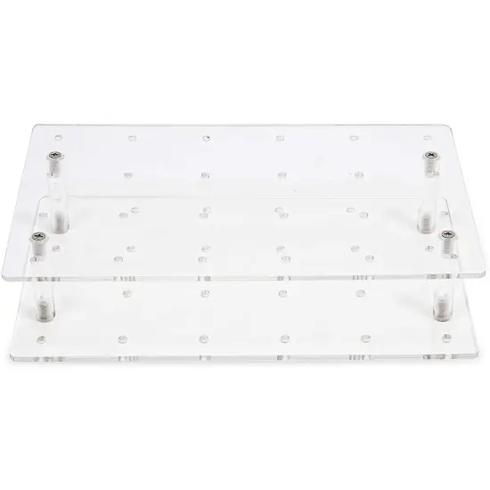 Clear Acrylic Cake Pop Stand, Lollipop Display Holder (24 Holes) {6}