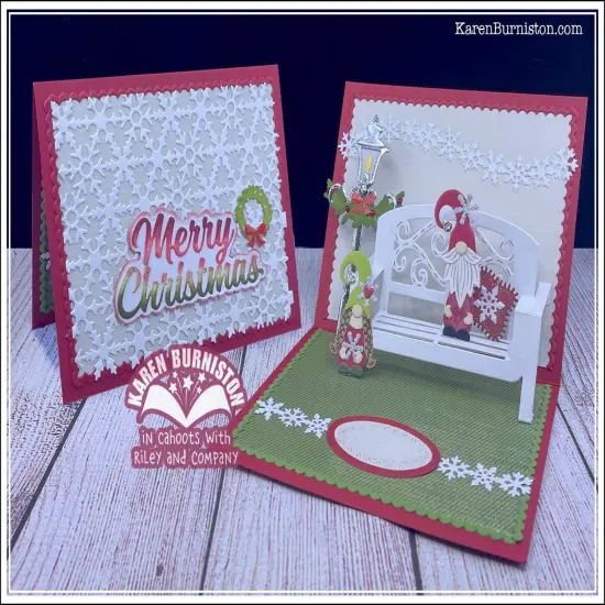 Karen Burniston Dies-Tiny Gnomes- Stamping Die Set {5}