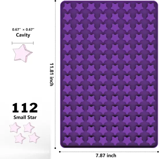 Mini Star Silicone Mold {3}
