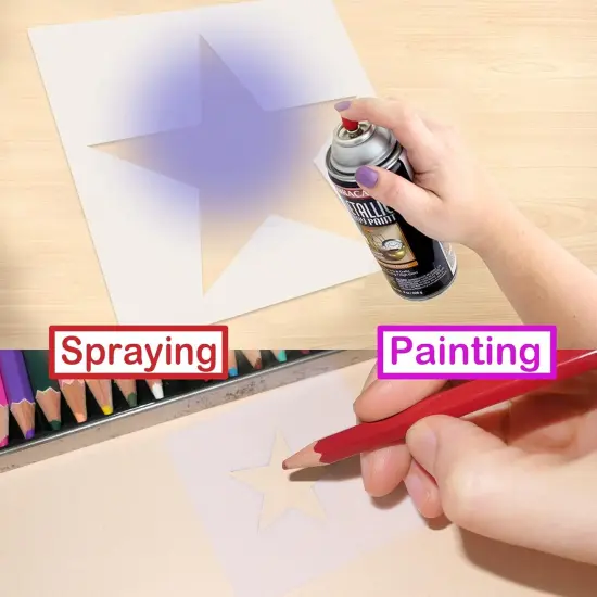 16 Pcs Patriotic Star Stencils (Different Sizes) {5}