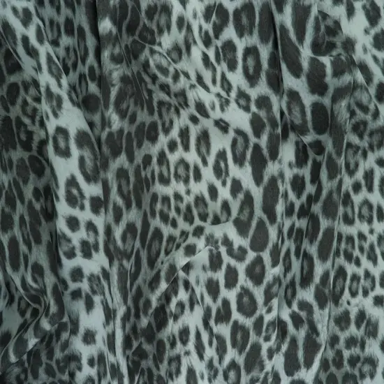 1 Yard Techno Crepe Animal Print Knit Fabric 220 GSM, 58/60&Prime; Wide Polyester Spandex Blend BEIGE/AMBER {6}