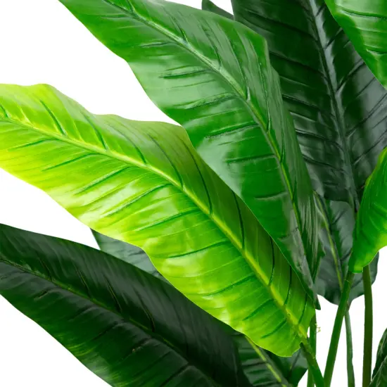 Northlight Traveller's Artificial Ravenala Tree in Pot - 51" Green {7}