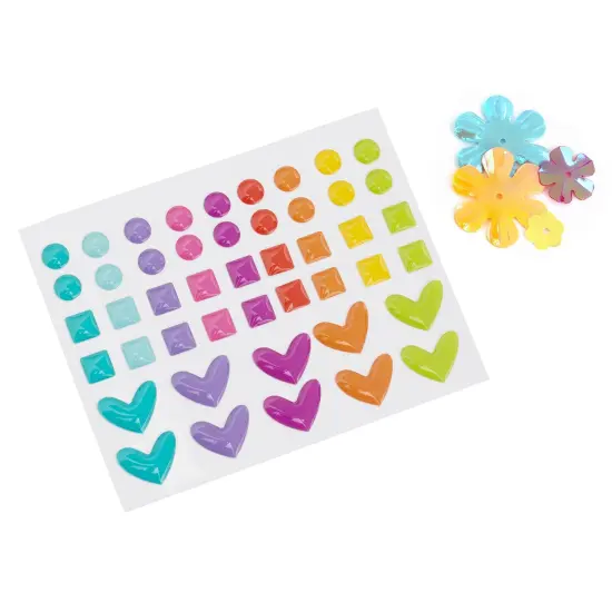 Paige Evans Splendid Stickers - Sequin & Epoxy, 221pcs {6}