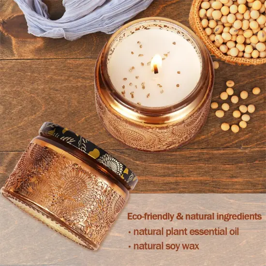 Christmas Scented Candles (Snowflake) {5}