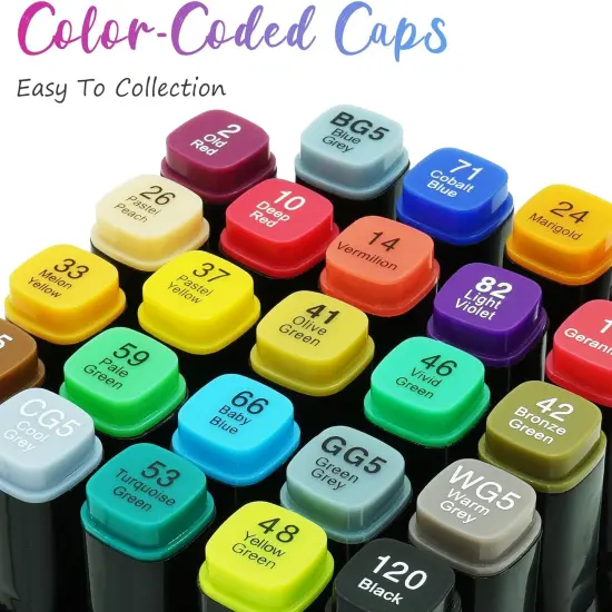 Alcohol Based Markers 24 Colors {4}