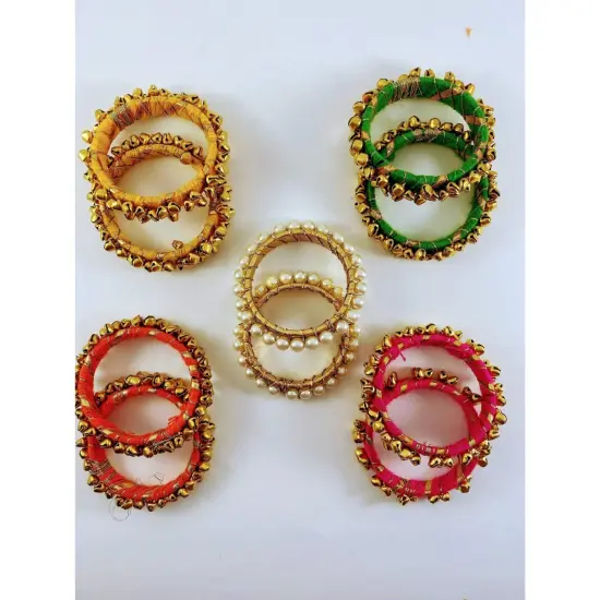 2 Ghungroo Bangles, Muslim Nikah Wedding Favor, Indian Wedding Favor, Mehndi Favor, Sangeet Favor, Wedding Giveaway, Indian Jewellary {2}