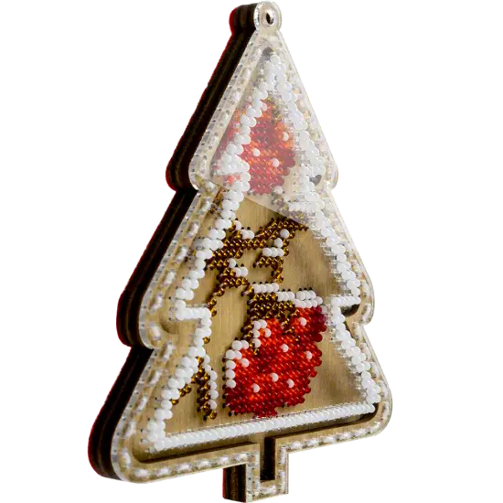 Bead embroidery kit on wood FLK-374 {3}