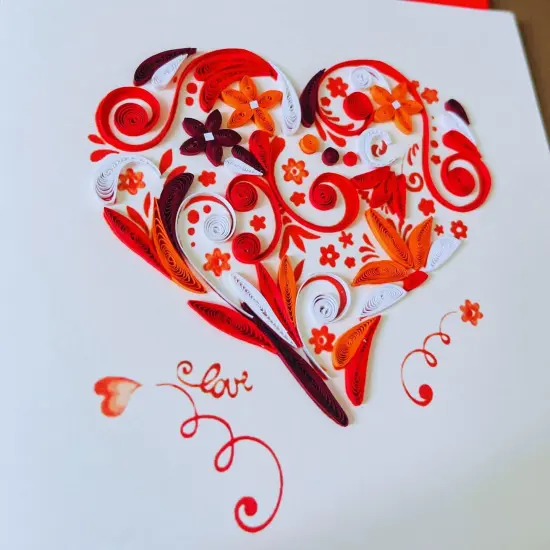 Quilling Cards - handmade card {4}