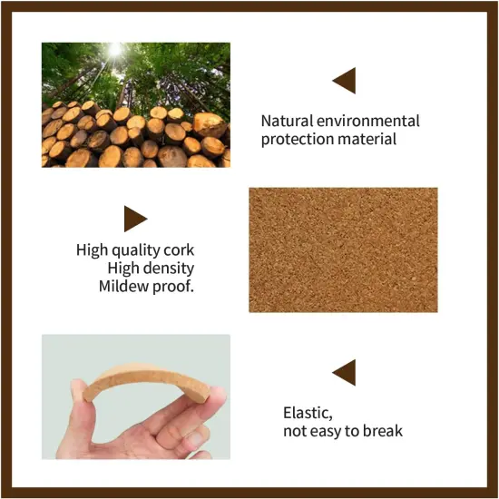 30 pcs Cork Coasters for Drink {3}