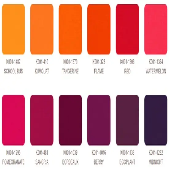 Kona Solid 5" Square Pack (Charm Pack / Charm Square) in Warm byfor Robert Kaufman (CHS-723-42) {2}