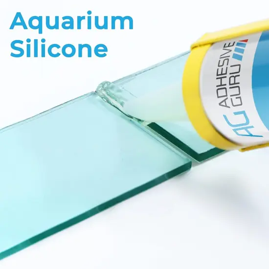 ADHESIVE GURU AG310 Clear Silicone Sealant for Aquariums &ndash; Fish-Safe, 100% Waterproof Bond {7}