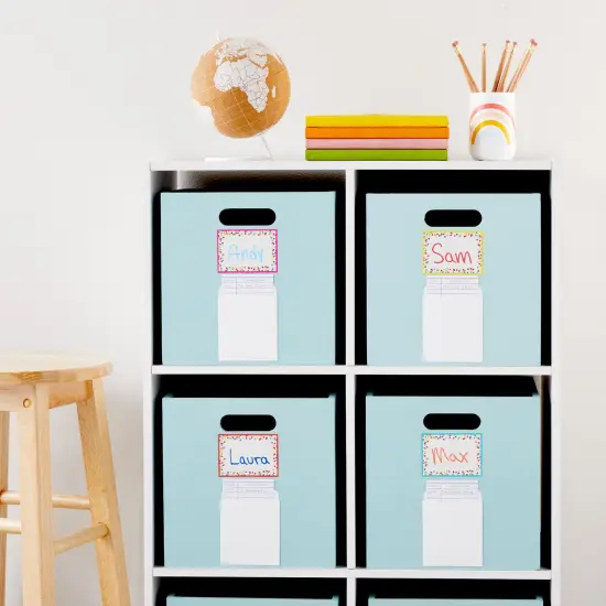 100 Pack Library Card Pockets Self Adhesive for Book Checkouts, CDs, DVDs, Classroom Supplies (3.5 x 4.5 In) White {3}