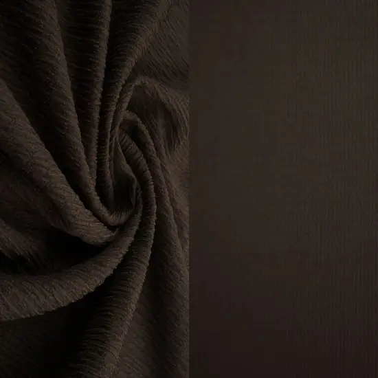 1 Yard Solid Crinkle Jersey Knit Fabric Soft Stretch 58/60 Inches Wide ROSE LT {2}