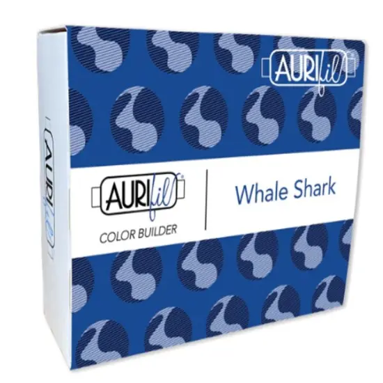Aurifil Whale Shark Color Builder Thread Set by Aurifil | (3 40wt Cotton Large Spools.) {2}
