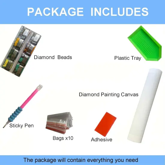 5D Forest Wolf Diamond Art Kits for Adults {5}