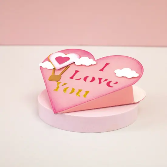 Crafters Companion Metal Die & Stencil Set-Candy Box {3}