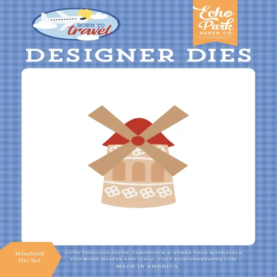 Born To Travel Die Set-Windmill {1}