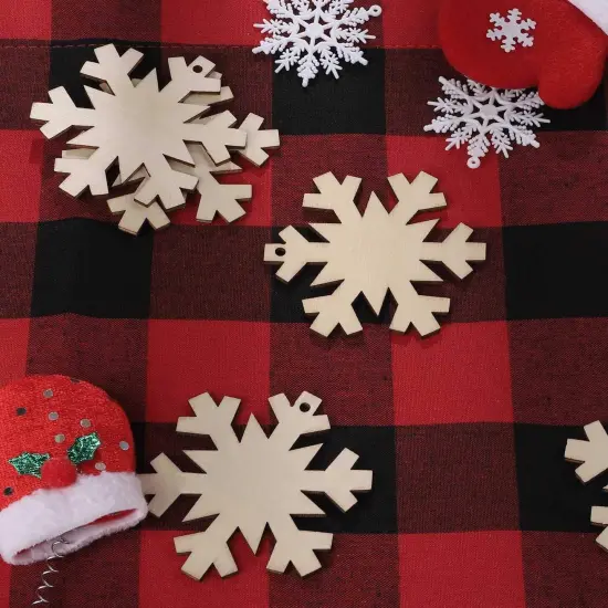 Unfinished Wooden Christmas Ornaments {3}