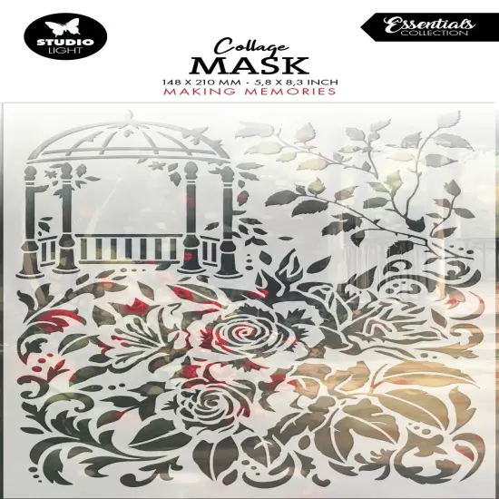 Studio Light Essentials Stencil 5.83"X8.27"-Making Memories {1}