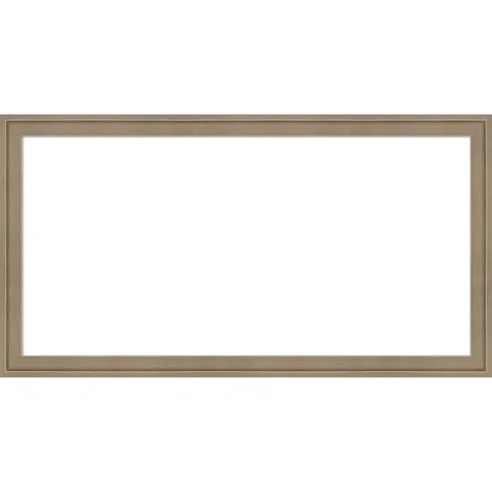 Florence Framed Dry Erase Magnetic Board Light Brown {1}