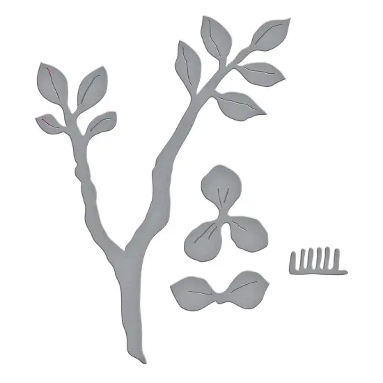 Spellbinders Etched Dies By Susan Tierney-Cockburn-Flowering Quince {3}